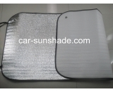 Aluminium foil car sunshade